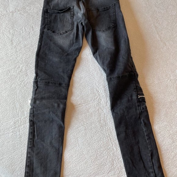 Zara Size 30 Faded style Black Jeans - Picture 2 of 4